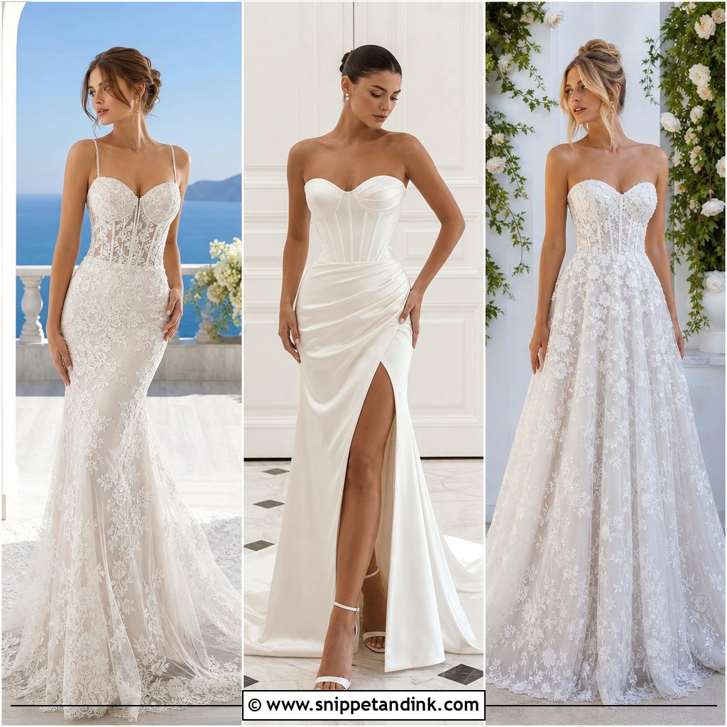 25 Wedding Dress Corset Bodice Ideas for a Sculpted Bridal Look