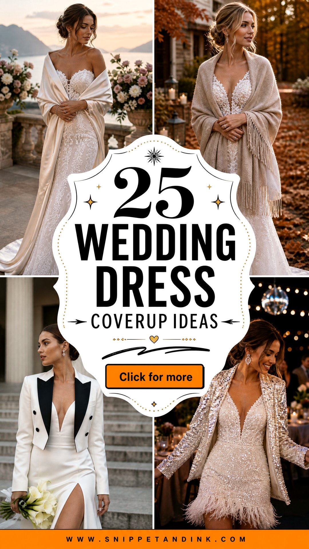 25 Wedding Dress Coverup Ideas for Chic All-Season Layering - 25 Wedding Dress Coverup Ideas for Chic All-Season Layering