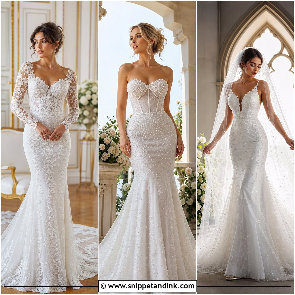 25 Wedding Dress Pearls Ideas: Elegant Details for Modern Brides