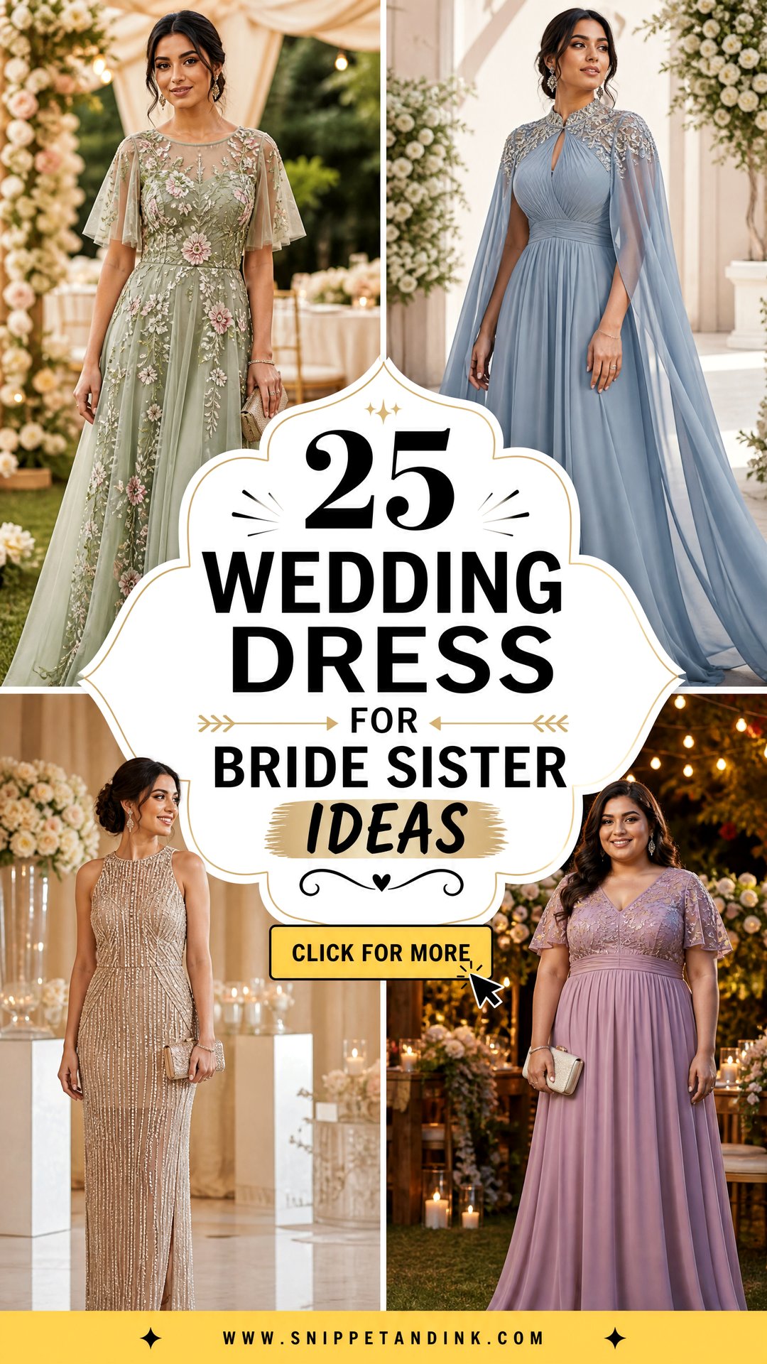 25 Wedding Dress for Bride Sister Ideas for a Stylish Celebration - 25 Wedding Dress for Bride Sister Ideas for a Stylish Celebration