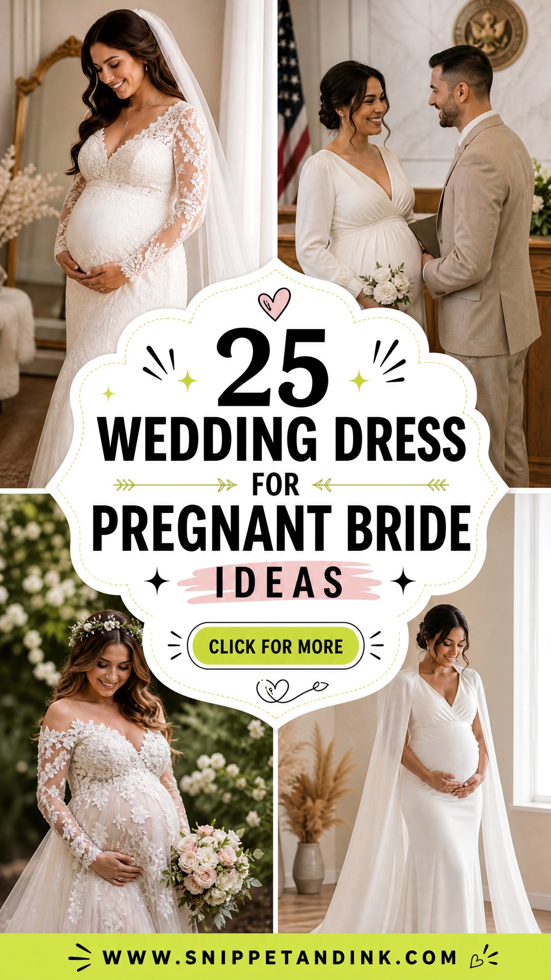 25 Wedding Dress for Pregnant Bride Ideas for Comfort and Glow - 25 Wedding Dress for Pregnant Bride Ideas for Comfort and Glow