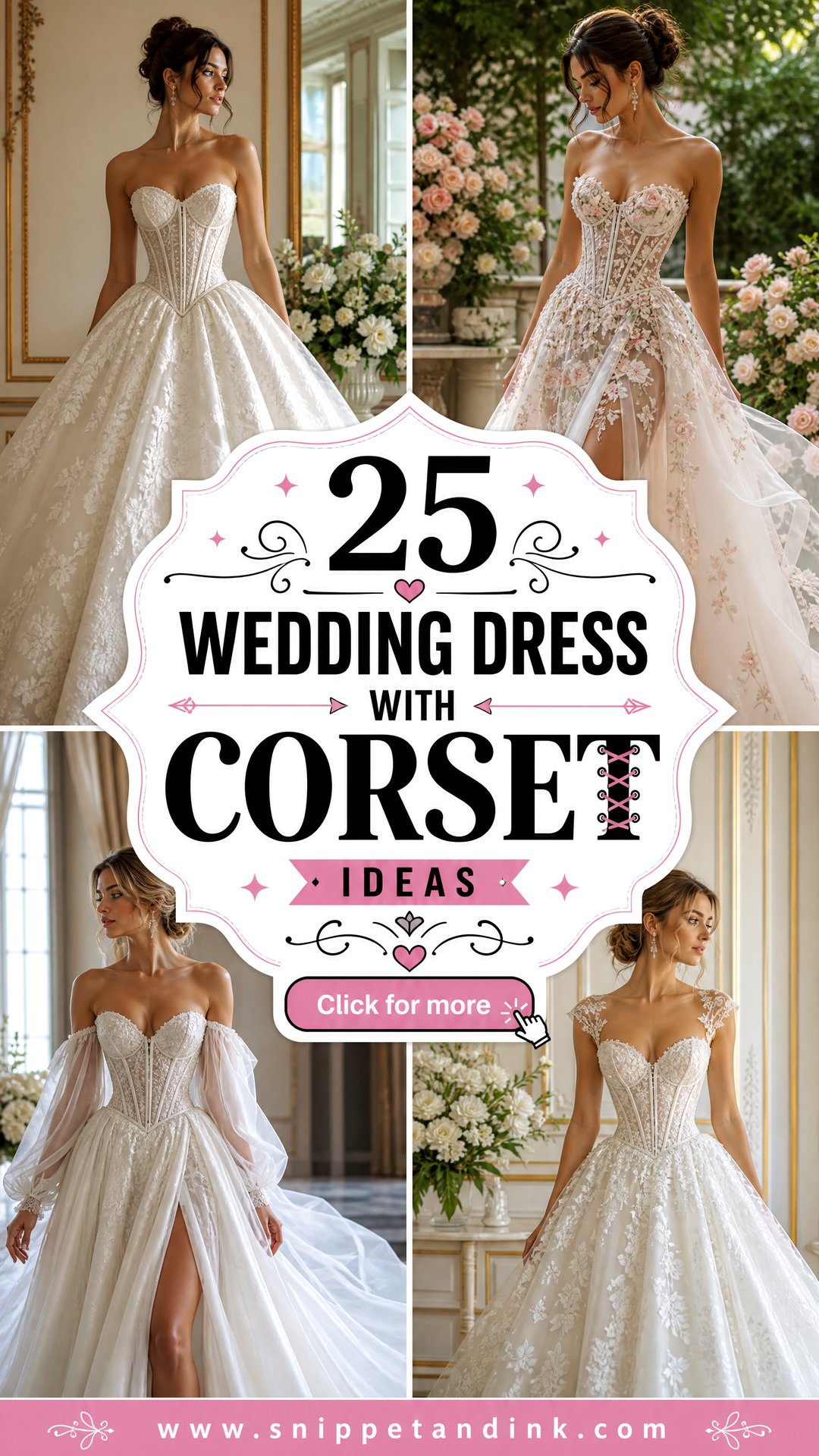 25 Wedding Dress with Corset Ideas Romantic Structured Looks - 25 Wedding Dress with Corset Ideas: Romantic Structured Looks
