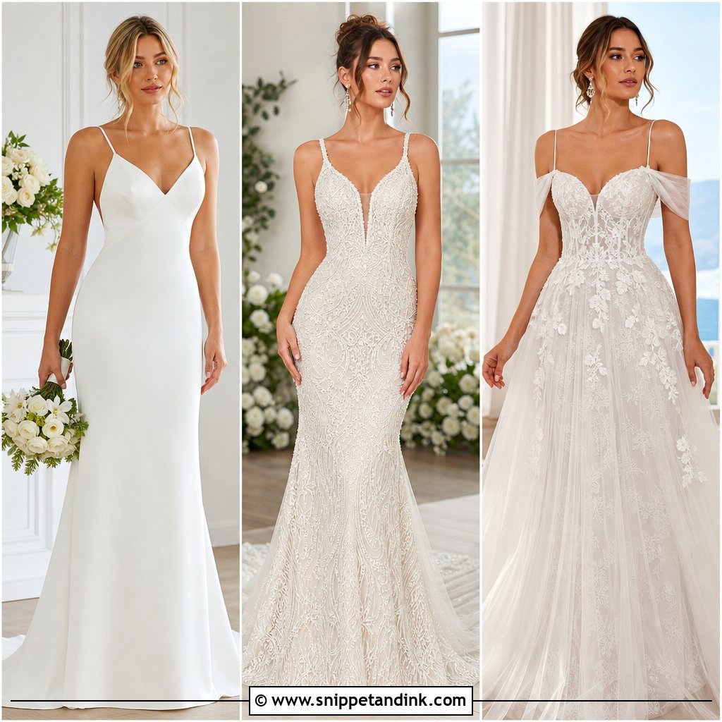 25 Wedding Dress with Straps Ideas
