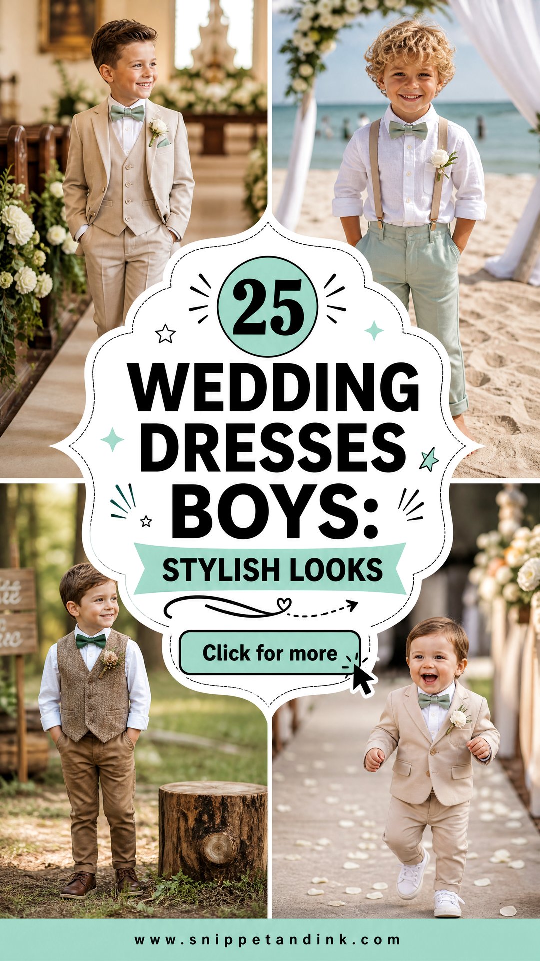 25 Wedding Dresses Boys Stylish Looks for Young Guests - 25 Wedding Dresses Boys: Stylish Looks for Young Guests
