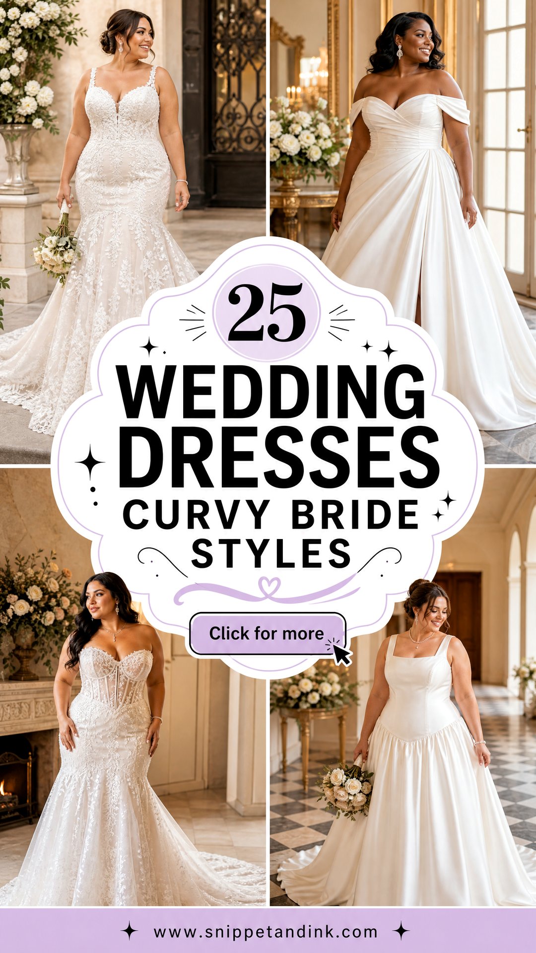25 Wedding Dresses Curvy Bride Styles That Flatter - 25 Wedding Dresses Curvy Bride Styles That Flatter