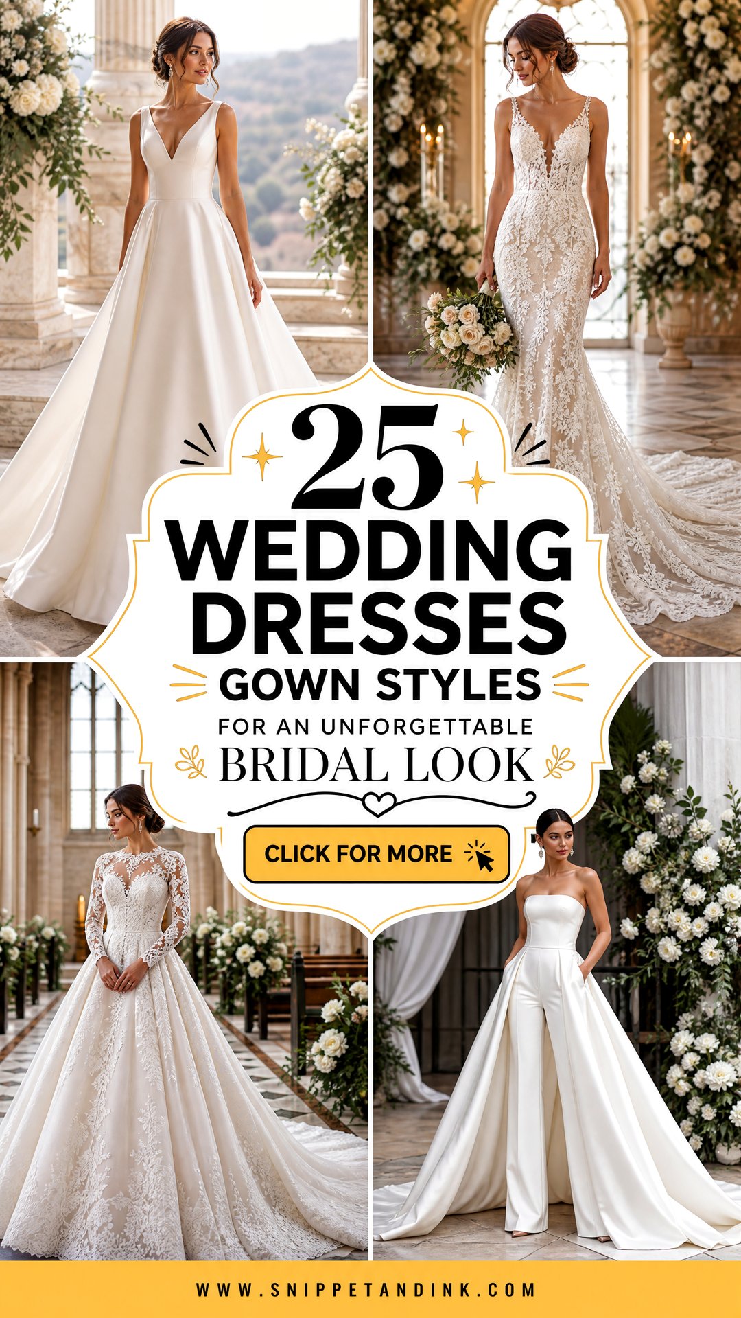 25 Wedding Dresses Gown Styles for an Unforgettable Bridal Look - 25 Wedding Dresses Gown Styles for an Unforgettable Bridal Look