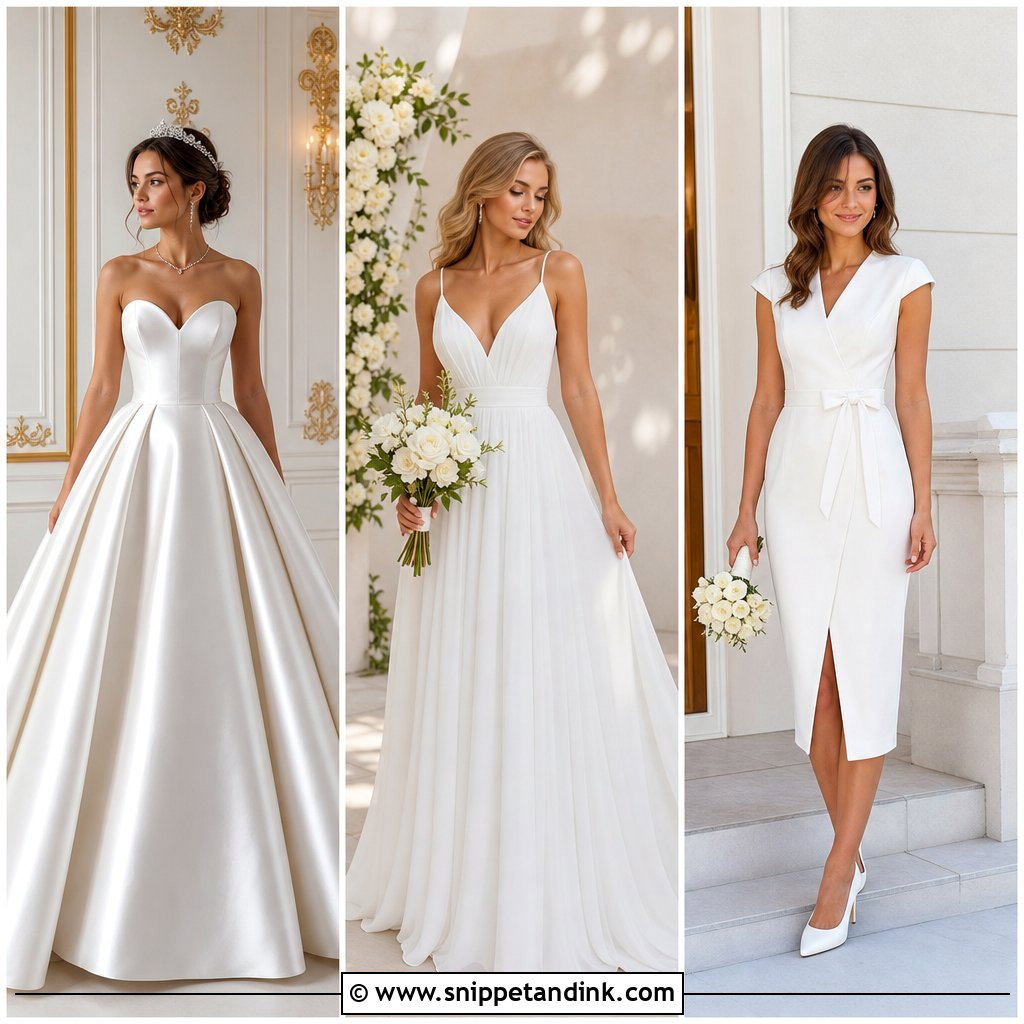 25 Wedding Dresses Simple Elegant Classy: Timeless Bridal Looks