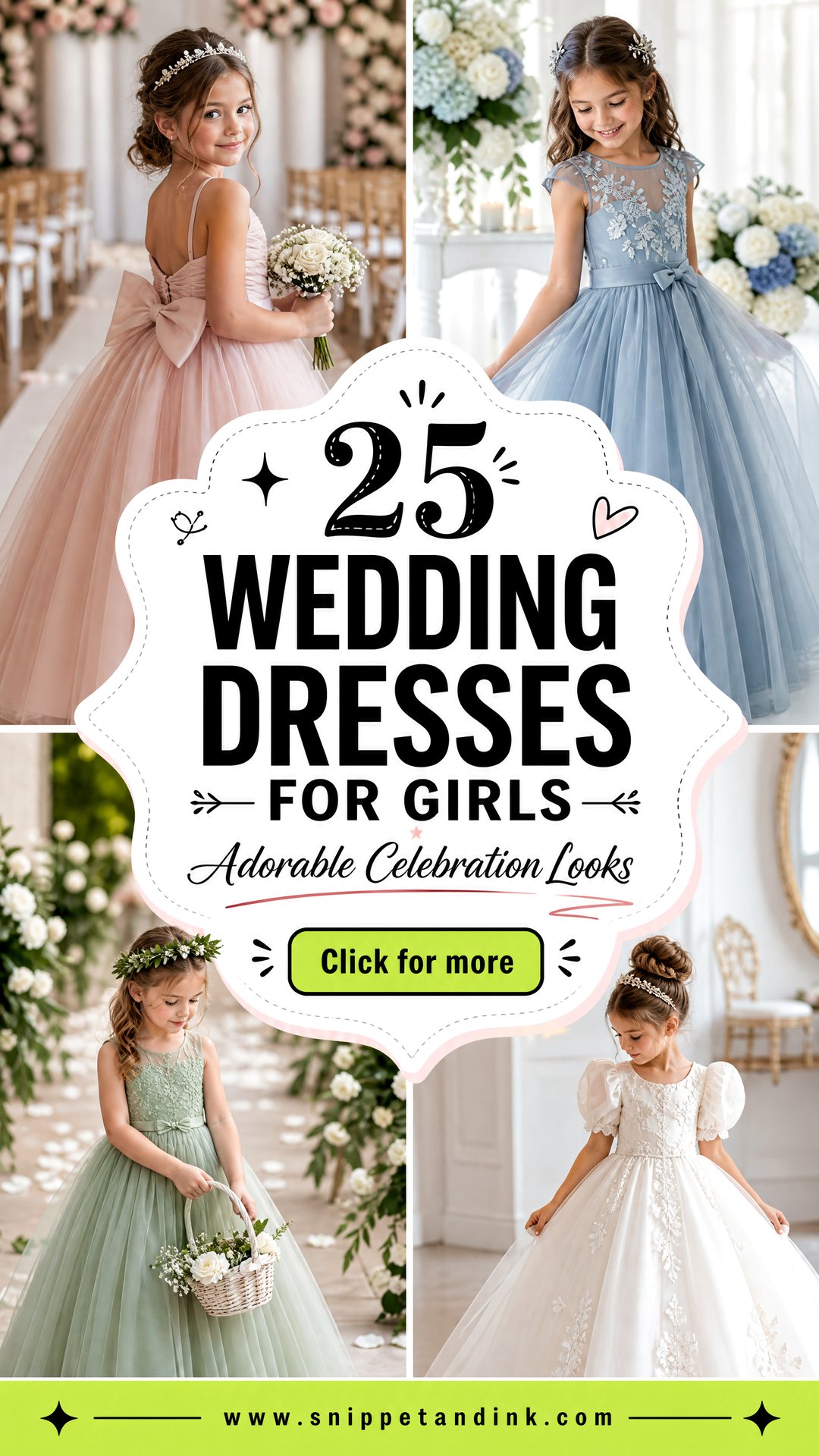 25 Wedding Dresses for Girls for Adorable Celebration Looks - 25 Wedding Dresses for Girls for Adorable Celebration Looks