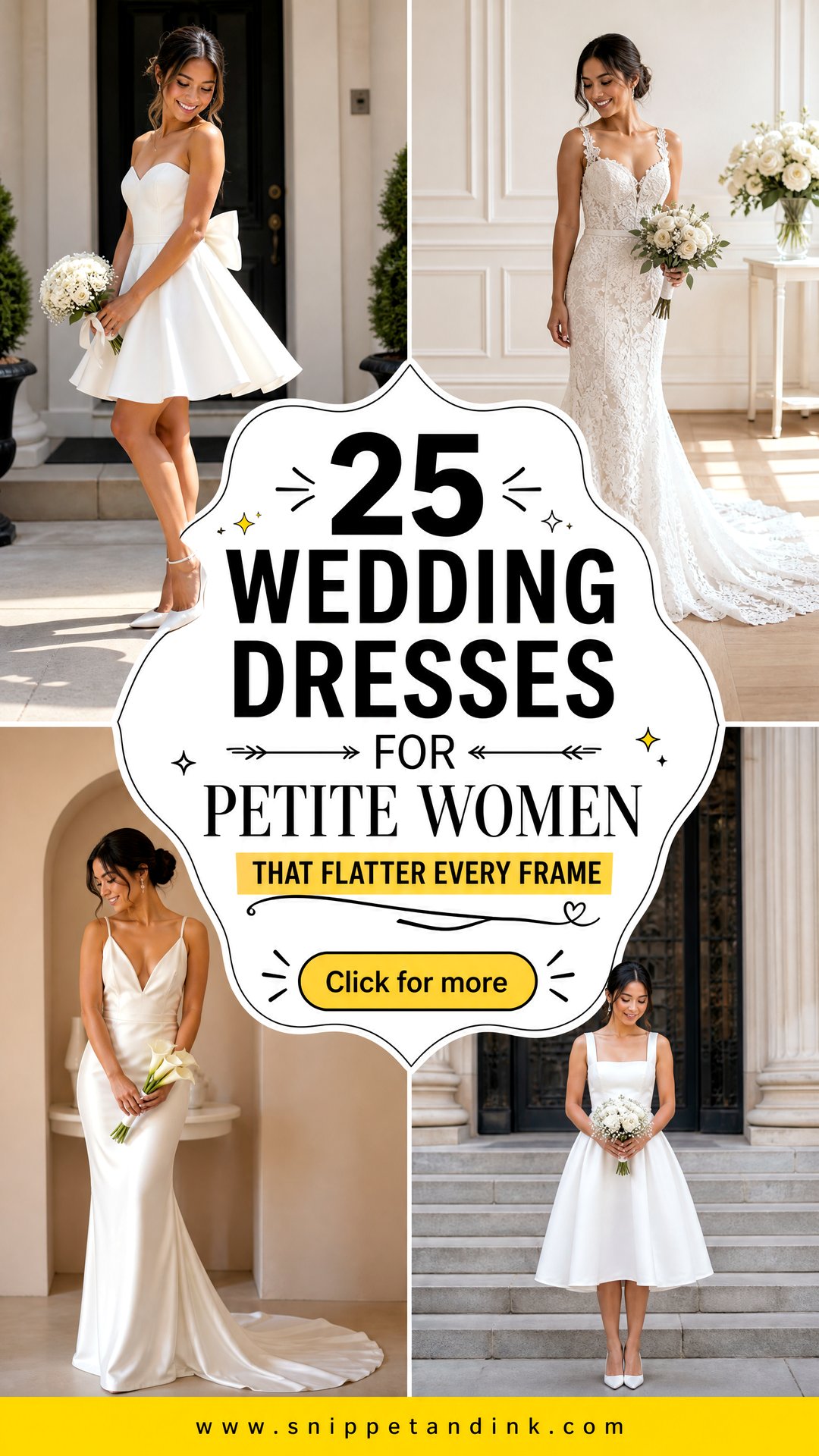 25 Wedding Dresses for Petite Women That Flatter Every Frame - 25 Wedding Dresses for Petite Women That Flatter Every Frame