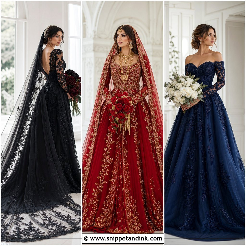 25 Wedding Dresses with Color: Fresh Ideas for Bold Brides