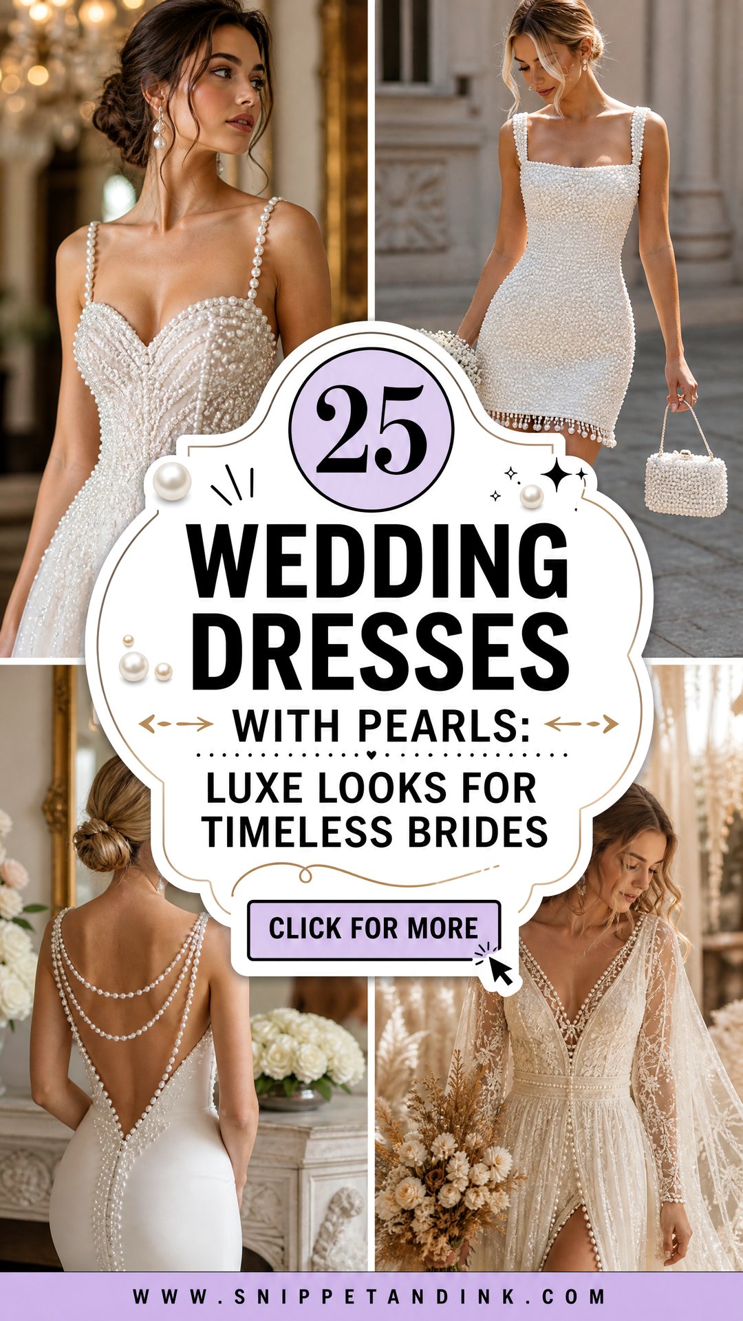 25 Wedding Dresses with Pearls Luxe Looks for Timeless Brides - 25 Wedding Dresses with Pearls: Luxe Looks for Timeless Brides