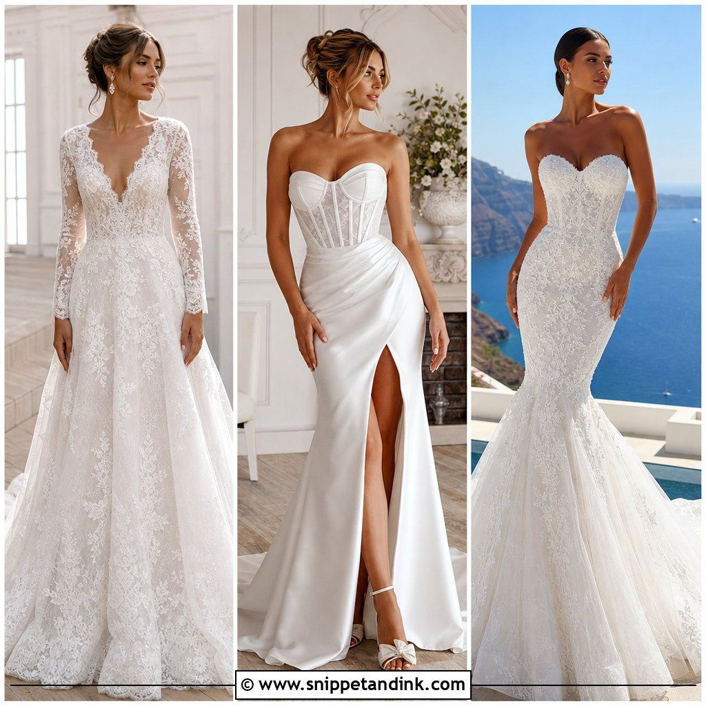 25 Wedding Gown Inspiration Ideas Dreamy Looks for Modern Brides