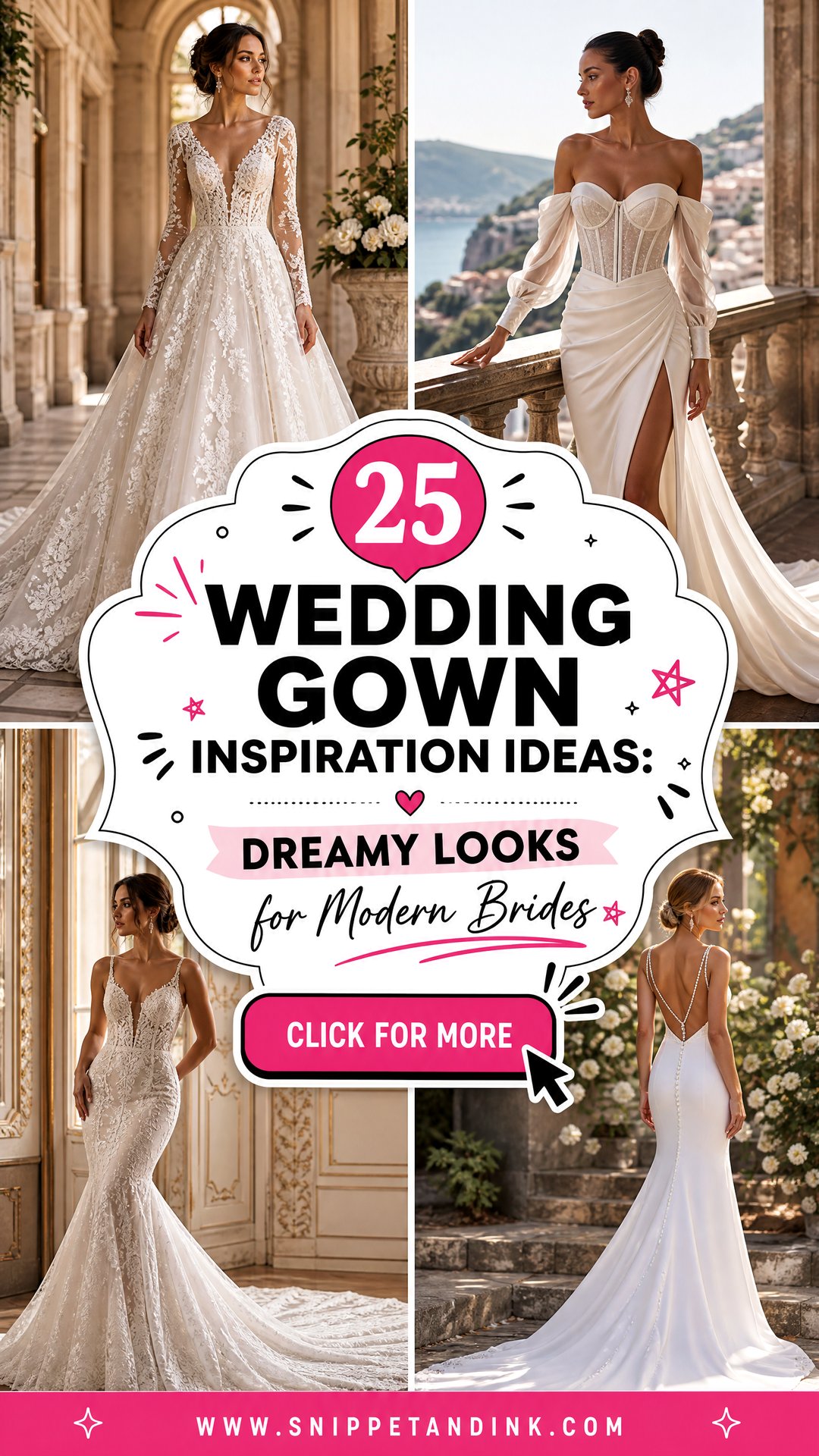 25 Wedding Gown Inspiration Ideas Dreamy Looks for Modern Brides - 25 Wedding Gown Inspiration Ideas: Dreamy Looks for Modern Brides