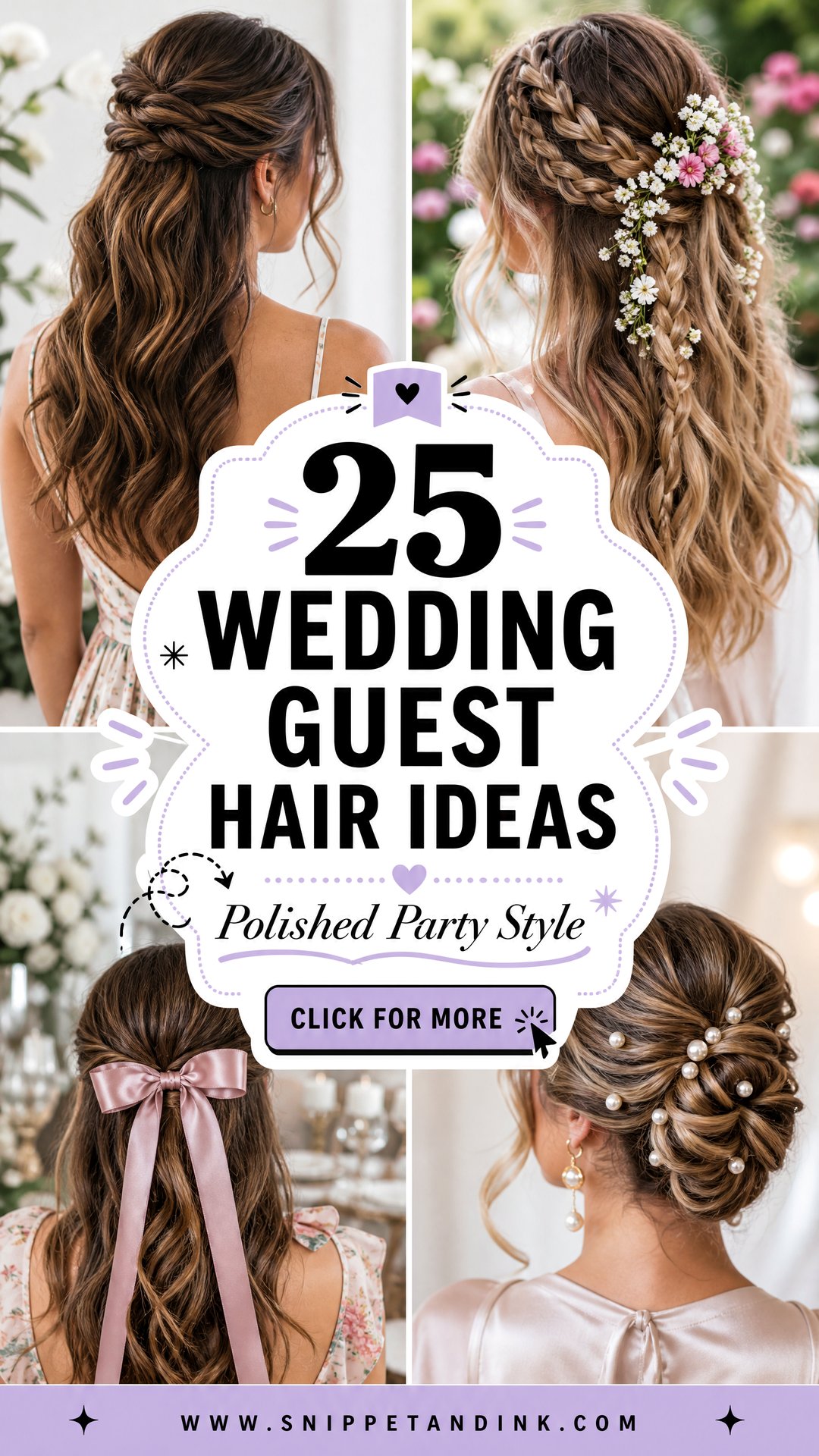 25 Wedding Guest Hair Ideas for Polished Party Style - 25 Wedding Guest Hair Ideas for Polished Party Style