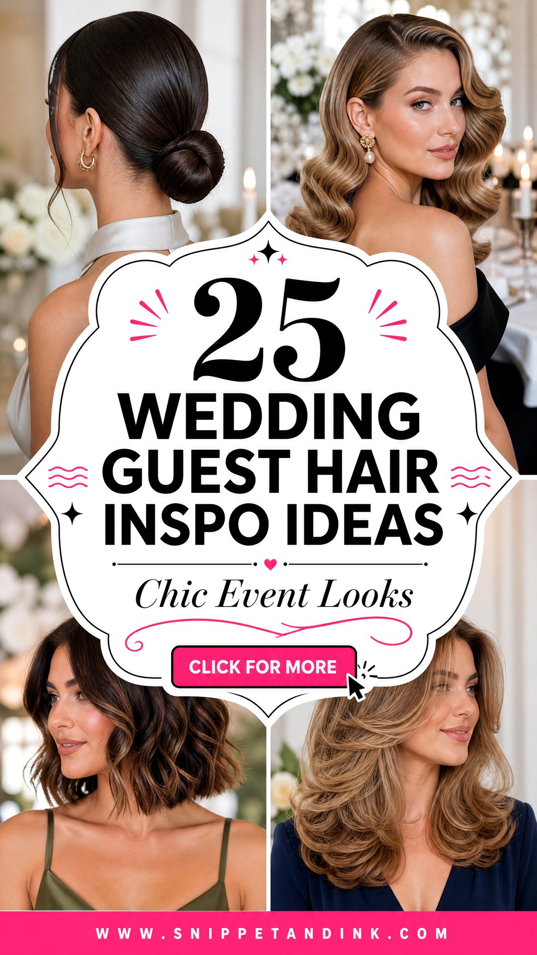 25 Wedding Guest Hair Inspo Ideas for Chic Event Looks - 25 Wedding Guest Hair Inspo Ideas for Chic Event Looks