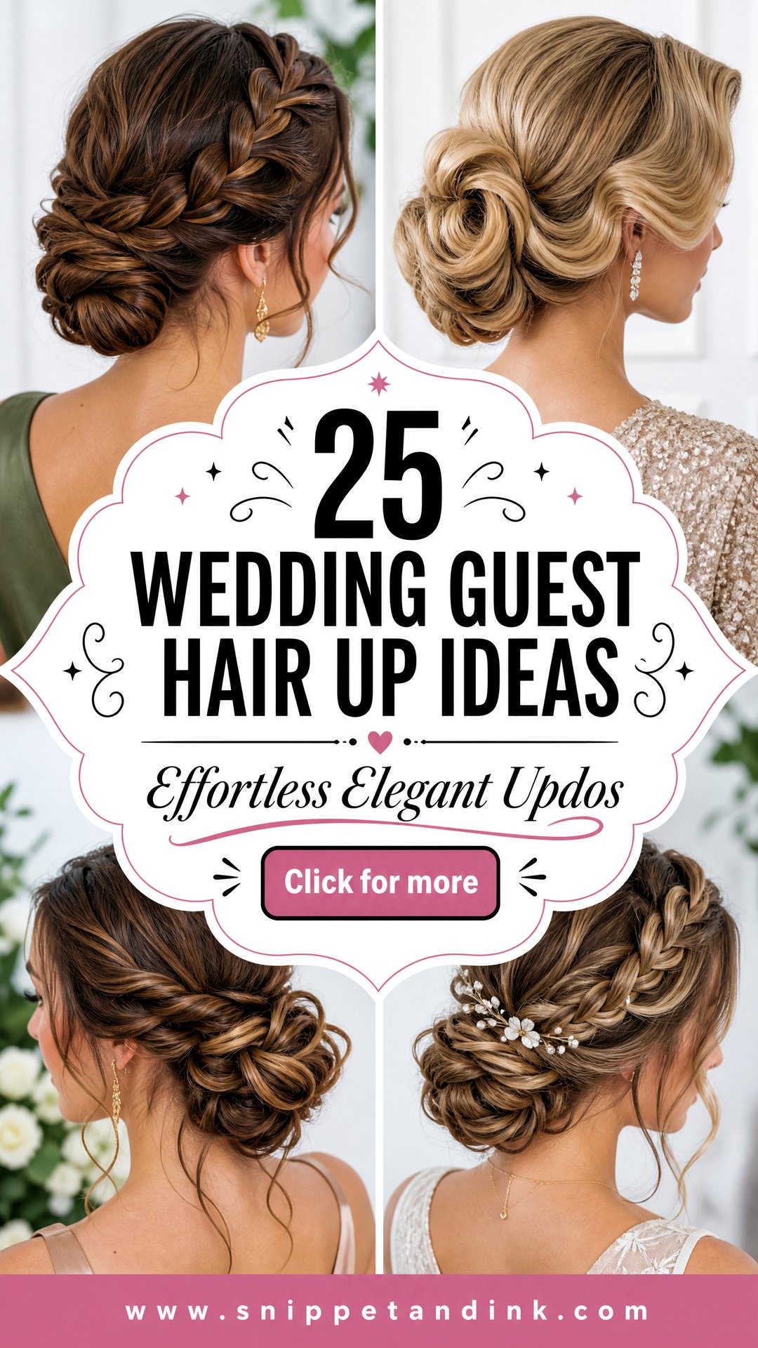 25 Wedding Guest Hair Up Ideas for Effortless Elegance - 25 Wedding Guest Hair Up Ideas for Effortless Elegance
