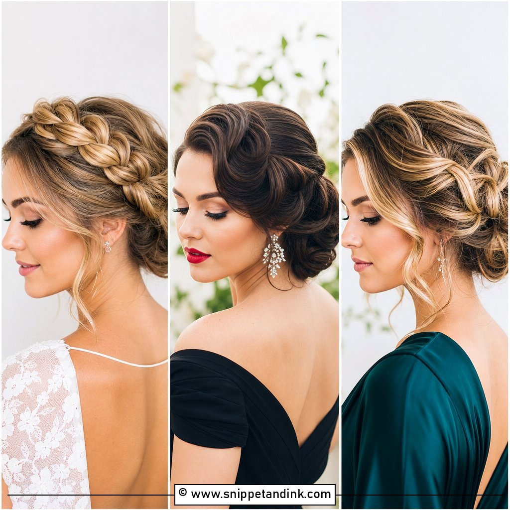 25 Wedding Guest Hair Up Ideas for Effortless Elegance