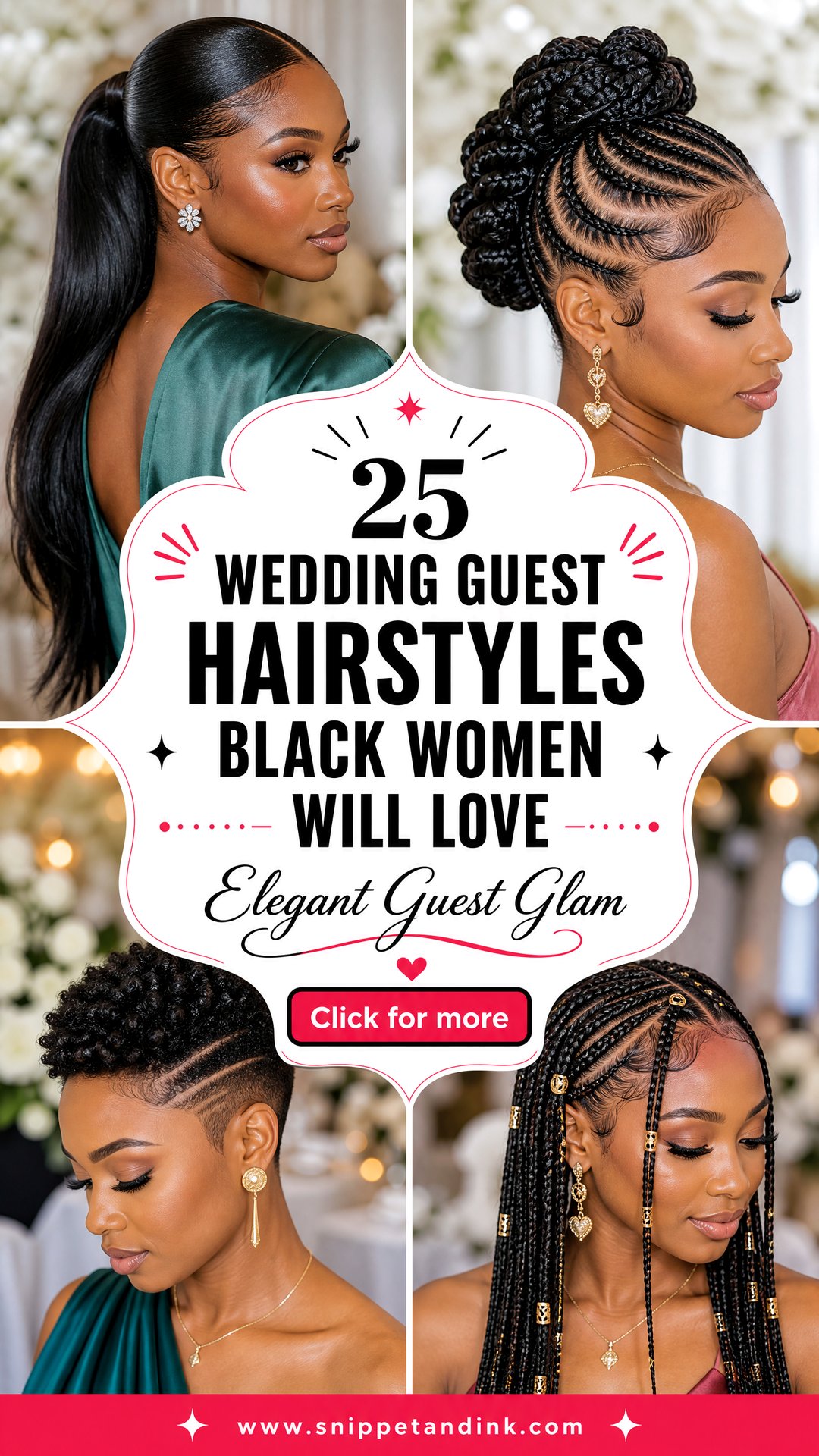 25 Wedding Guest Hairstyles Black Women Will Love - 25 Wedding Guest Hairstyles Black Women Will Love