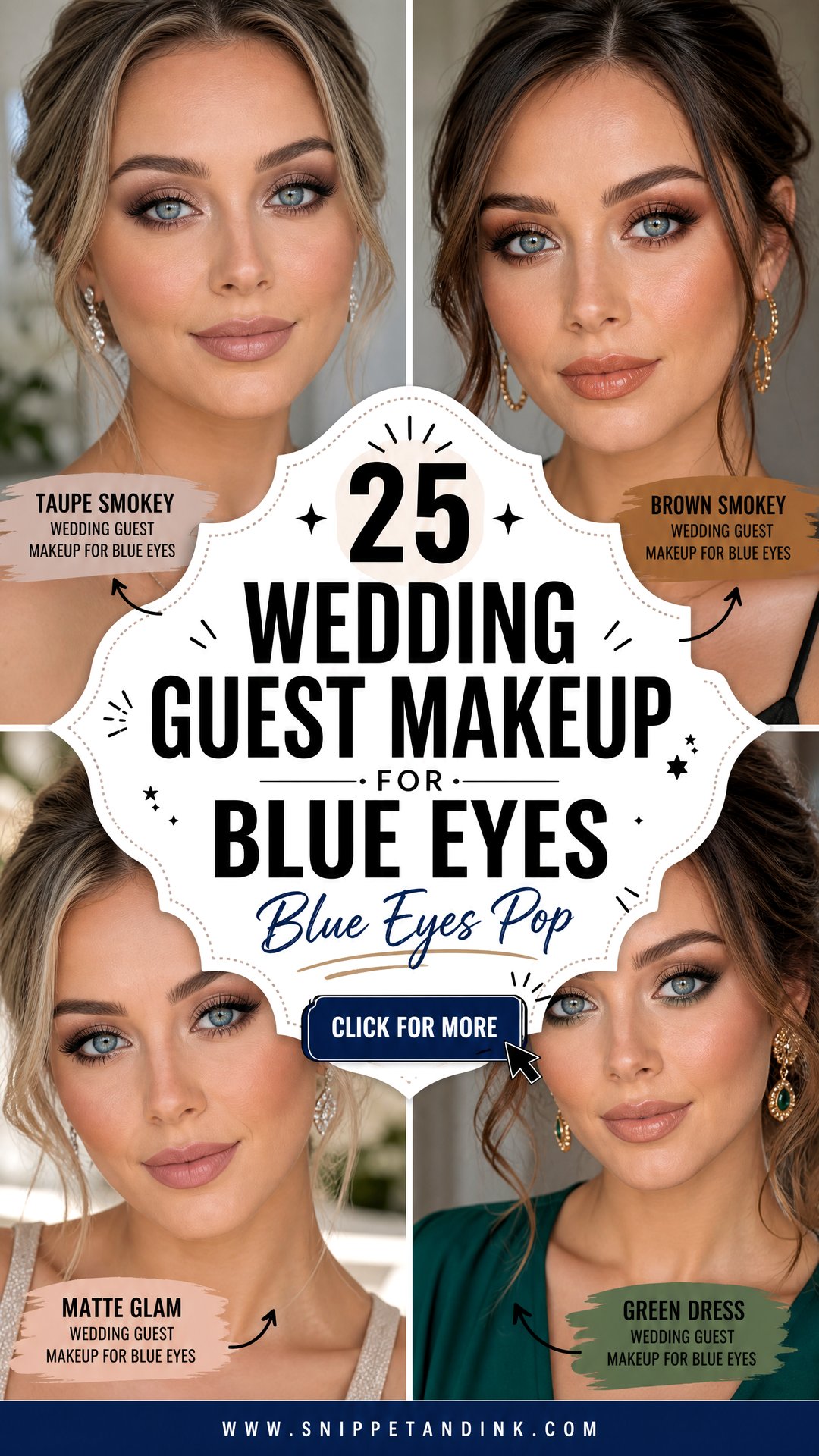 25 Wedding Guest Makeup for Blue Eyes That Truly Pop - 25 Wedding Guest Makeup for Blue Eyes That Truly Pop