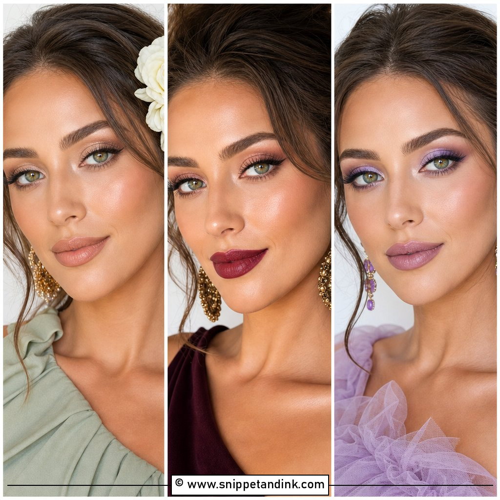 25 Wedding Guest Makeup for Green Eyes to Look Stunning