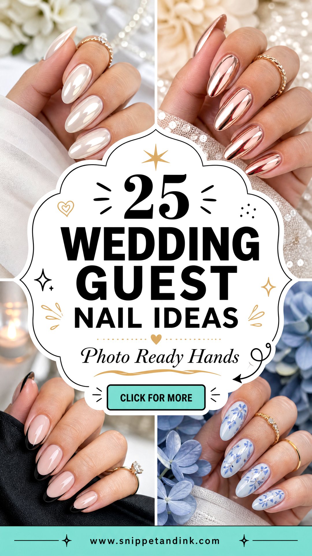 25 Wedding Guest Nail Ideas for Chic Photo-Ready Hands - 25 Wedding Guest Nail Ideas for Chic, Photo-Ready Hands