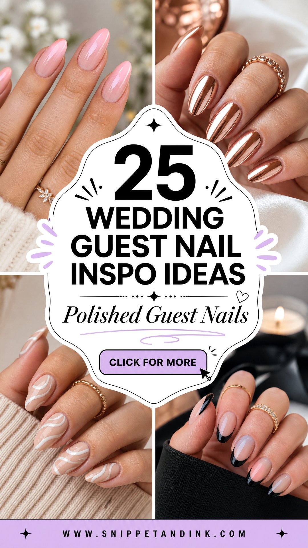 25 Wedding Guest Nail Inspo Ideas for a Polished Look - 25 Wedding Guest Nail Inspo Ideas for a Polished Look