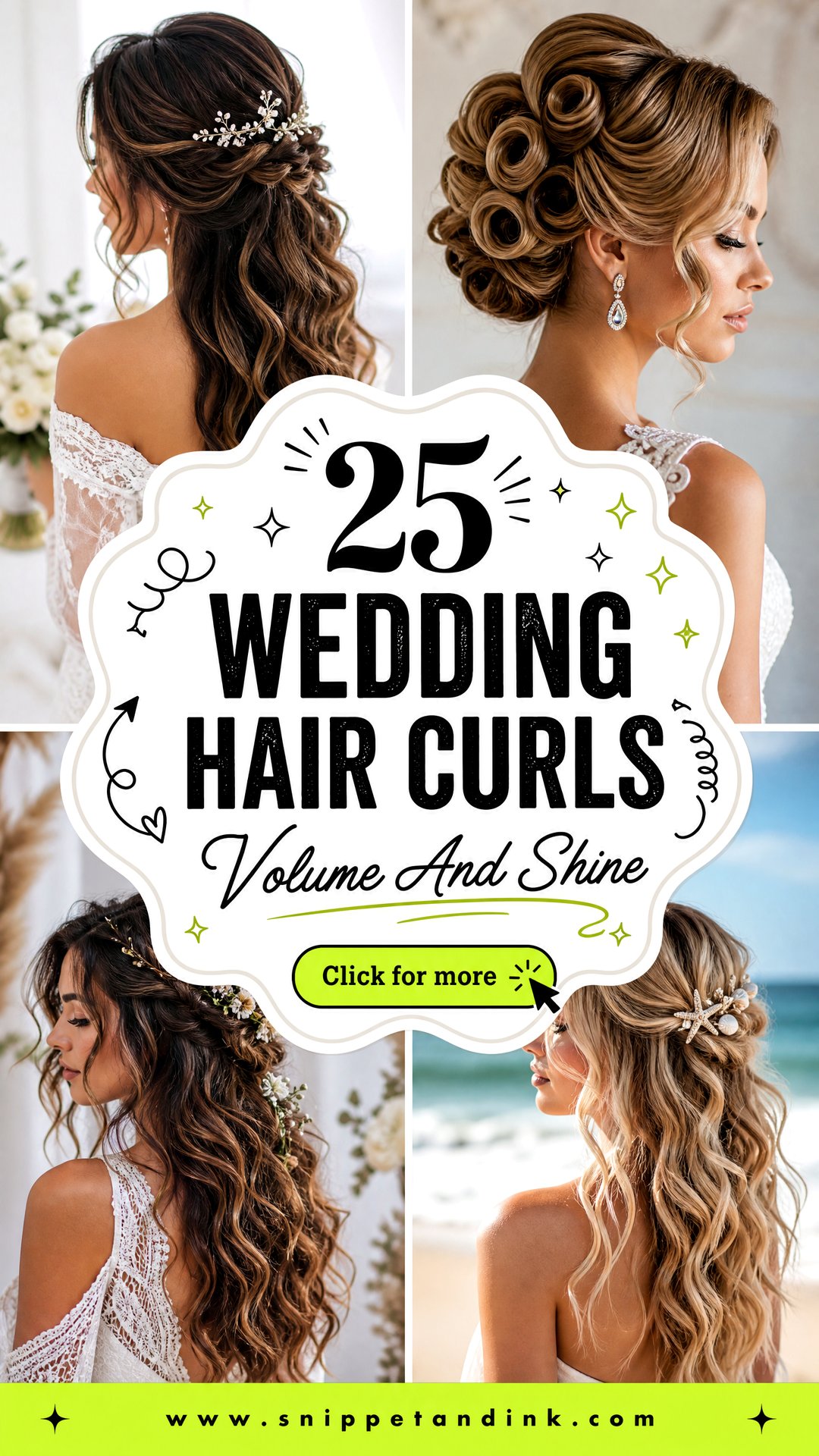 25 Wedding Hair Curls for Romantic Volume and Shine All Day - 25 Wedding Hair Curls for Romantic Volume and Shine All Day