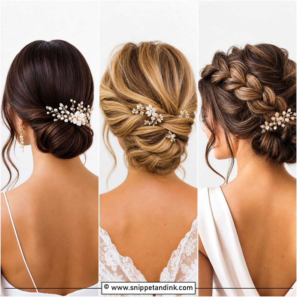 25 Wedding Hair Up Do Ideas for Timeless Bridal Elegance
