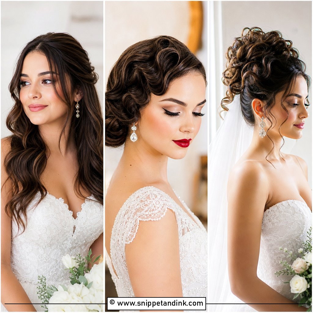 25 Wedding Hair for Round Face Ideas to Flatter Your Features