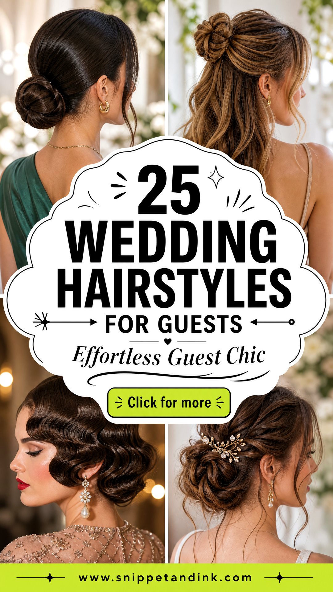 25 Wedding Hairstyles for Guests That Look Effortlessly Chic - 25 Wedding Hairstyles for Guests That Look Effortlessly Chic