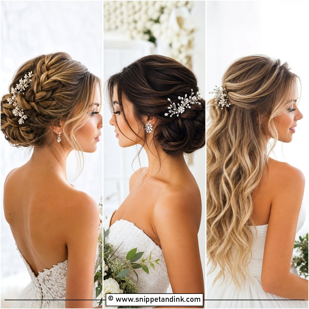 25 Wedding Hairstyles for Strapless Dress Looks Brides Love