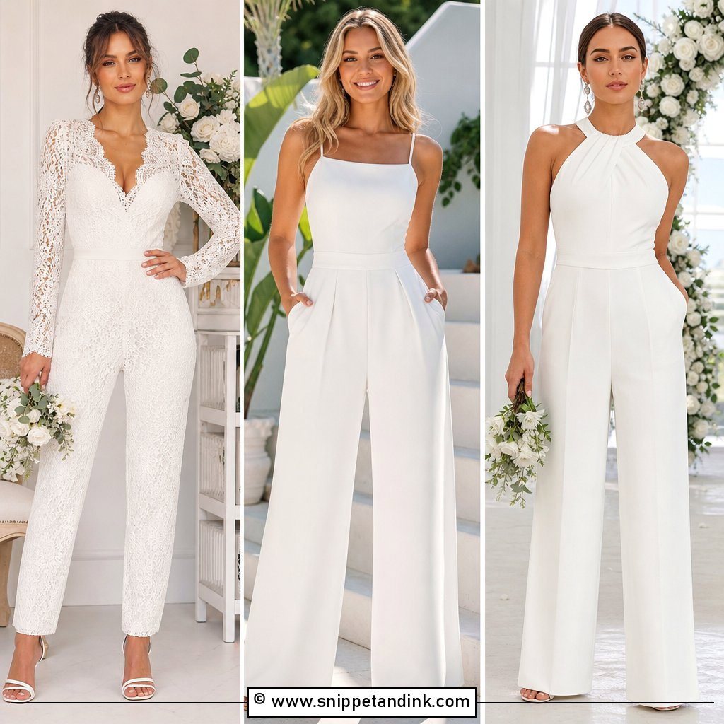 25 Wedding Jumpsuit the Bride Ideas for Modern Brides