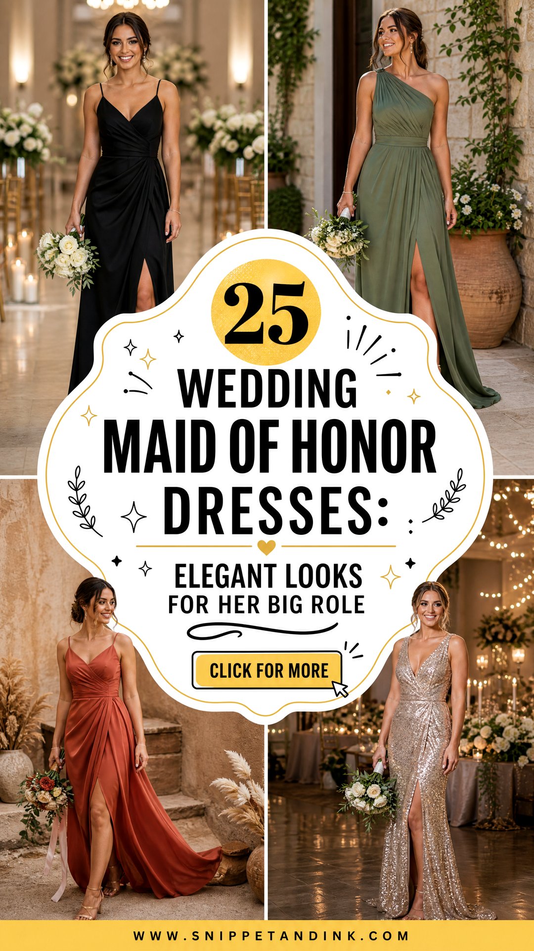 25 Wedding Maid of Honor Dresses Elegant Looks for Her Big Role - 25 Wedding Maid of Honor Dresses: Elegant Looks for Her Big Role