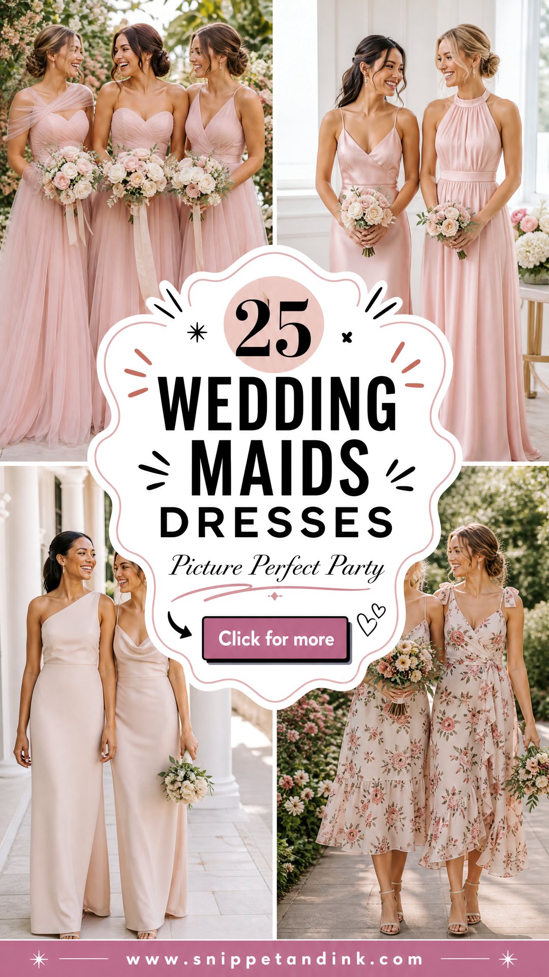 25 Wedding Maids Dresses for a Picture-Perfect Party - 25 Wedding Maids Dresses for a Picture-Perfect Party
