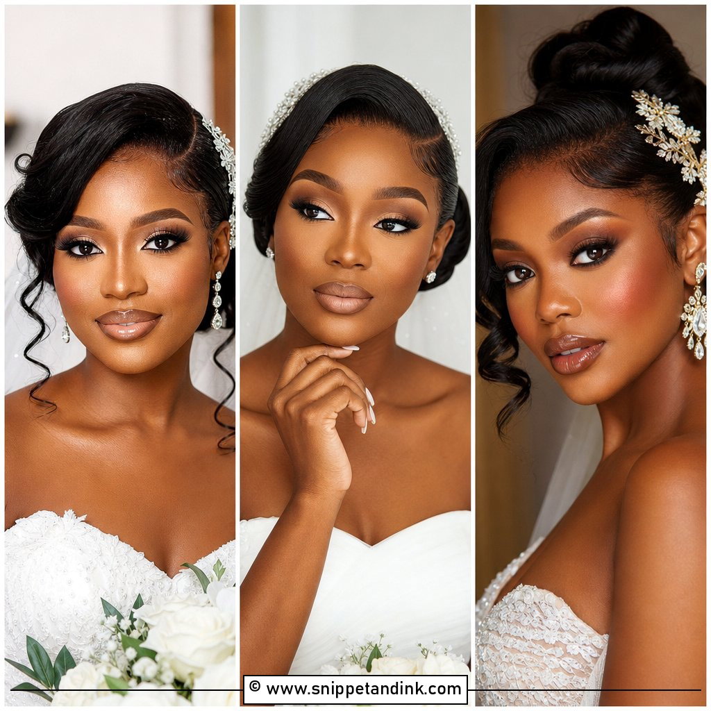 25 Wedding Makeup Black Women Radiant Bridal Looks to Love
