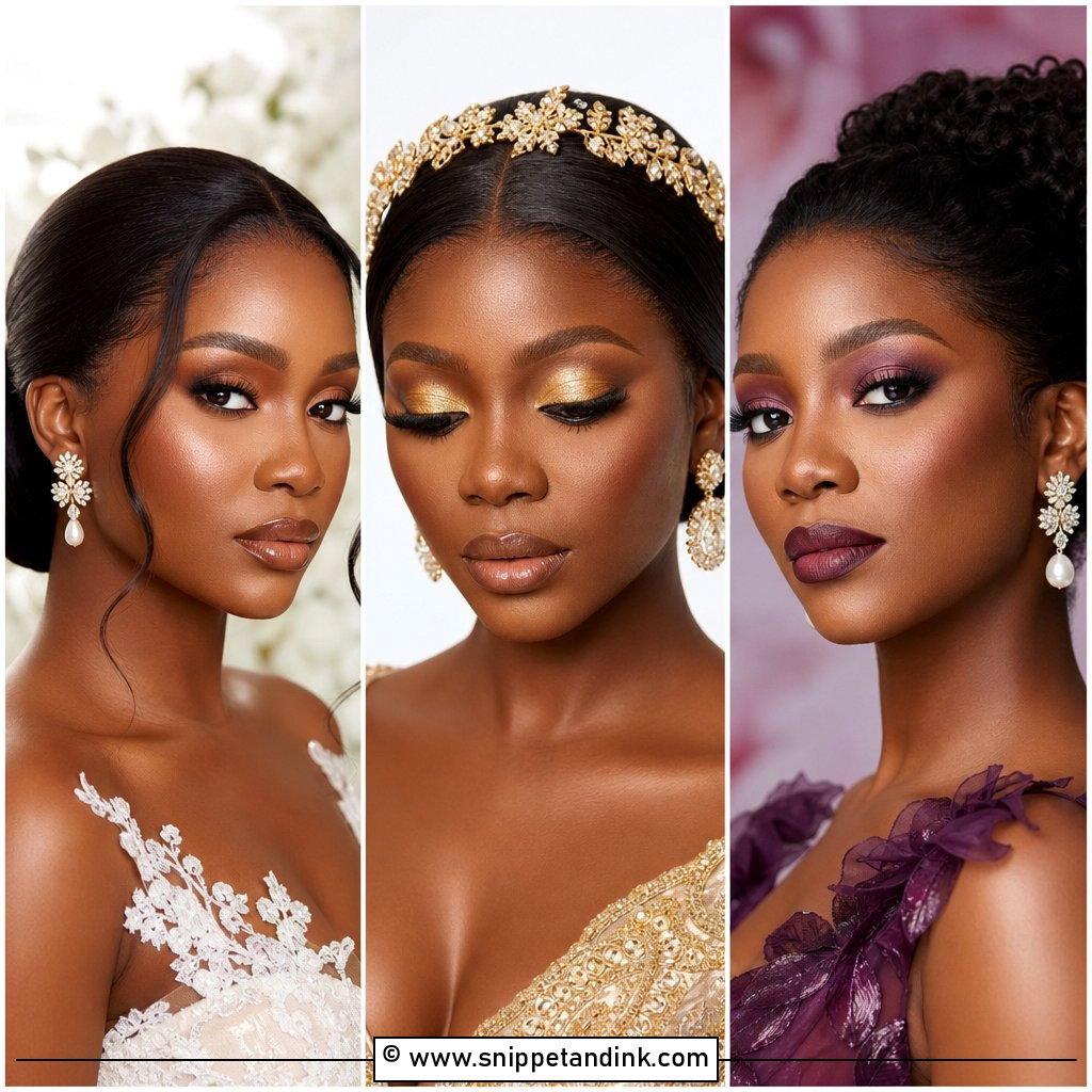 25 Wedding Makeup Dark Skin Ideas Radiant Bridal Glam