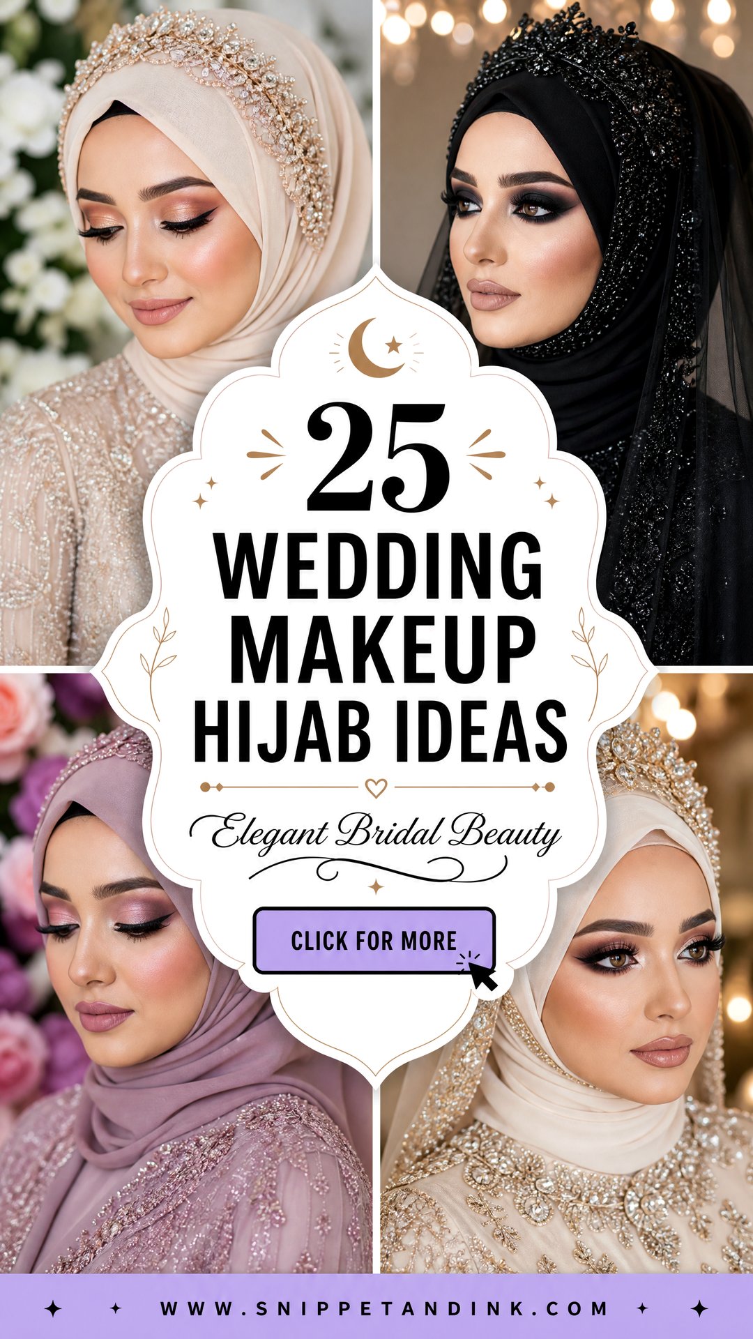 25 Wedding Makeup Hijab Ideas Elegant Bridal Beauty - 25 Wedding Makeup Hijab Ideas: Elegant Bridal Beauty