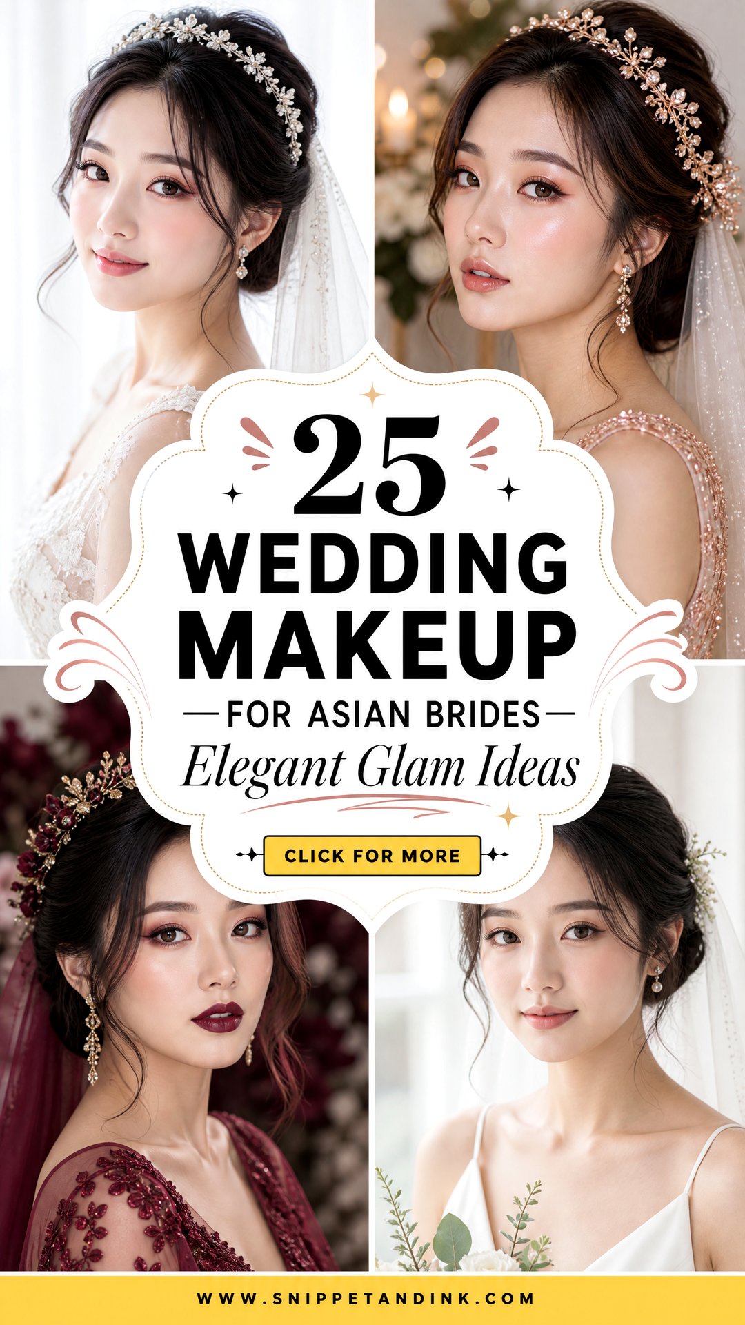 25 Wedding Makeup for Asian Brides Elegant Glam Ideas - 25 Wedding Makeup for Asian Brides: Elegant Glam Ideas