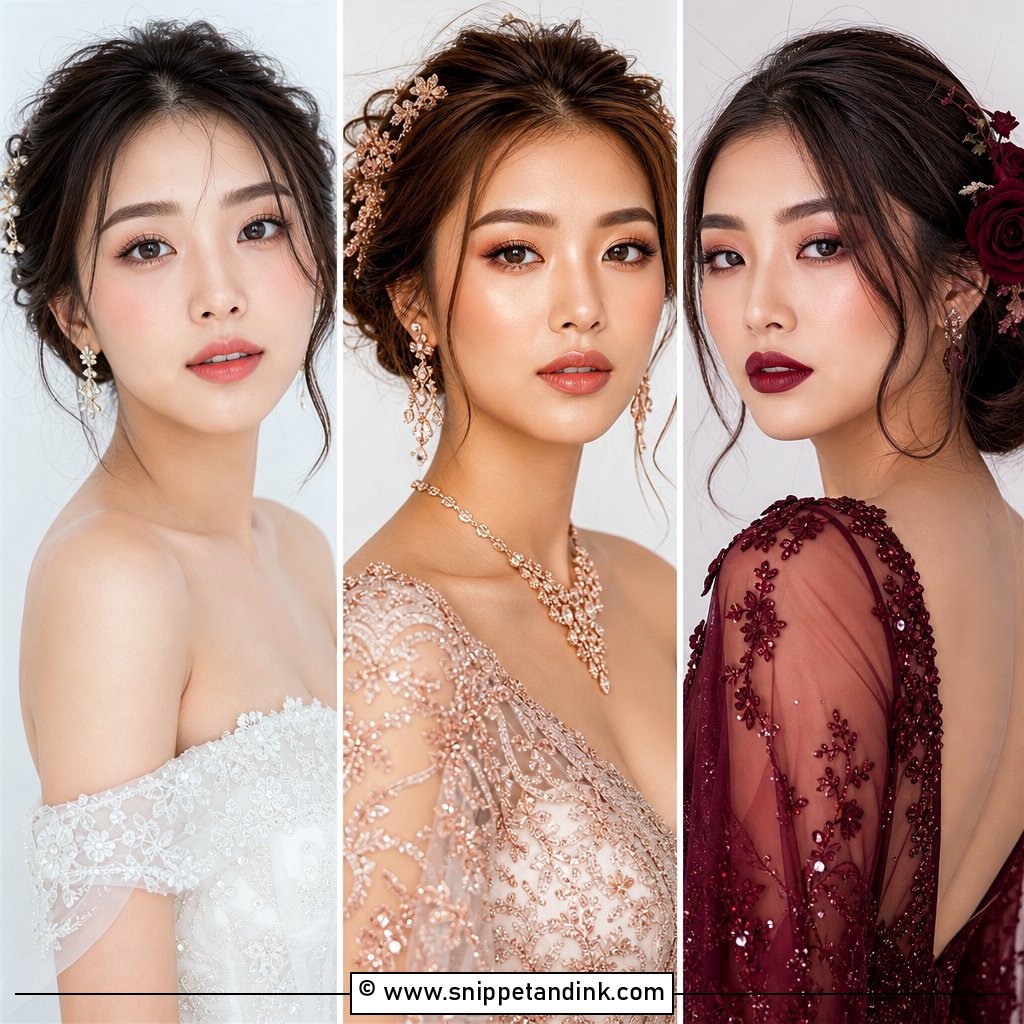 25 Wedding Makeup for Asian Brides Elegant Glam Ideas