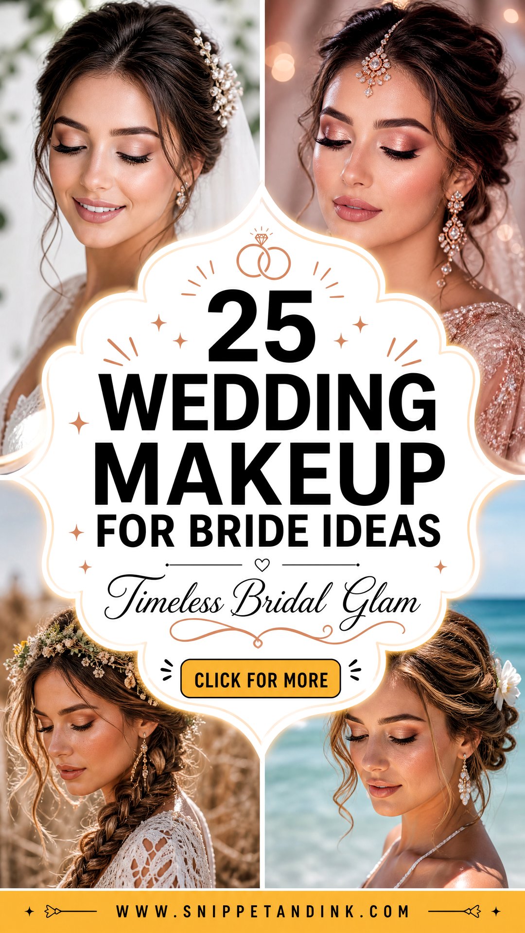 25 Wedding Makeup for Bride Ideas Timeless Bridal Glam - 25 Wedding Makeup for Bride Ideas: Timeless Bridal Glam