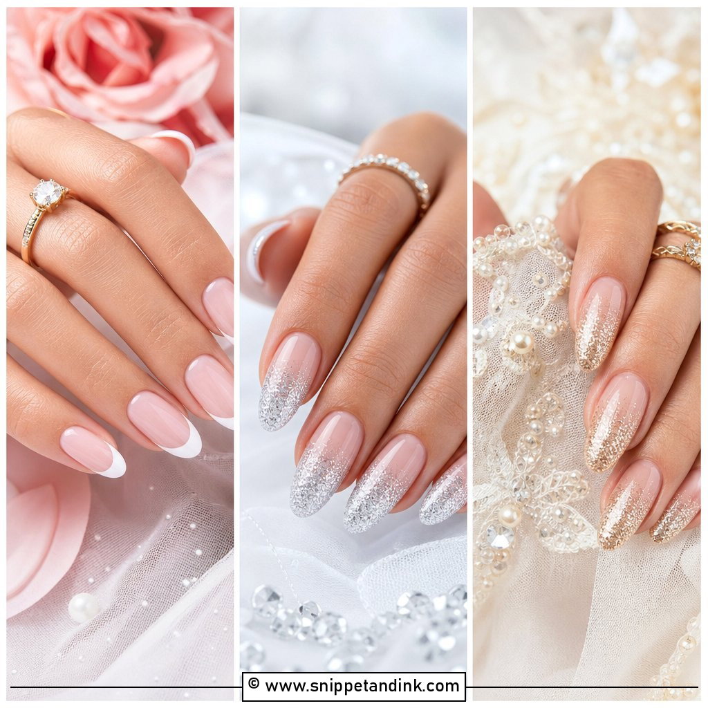 25 Wedding Nail Art Designs Chic Bridal Manicures