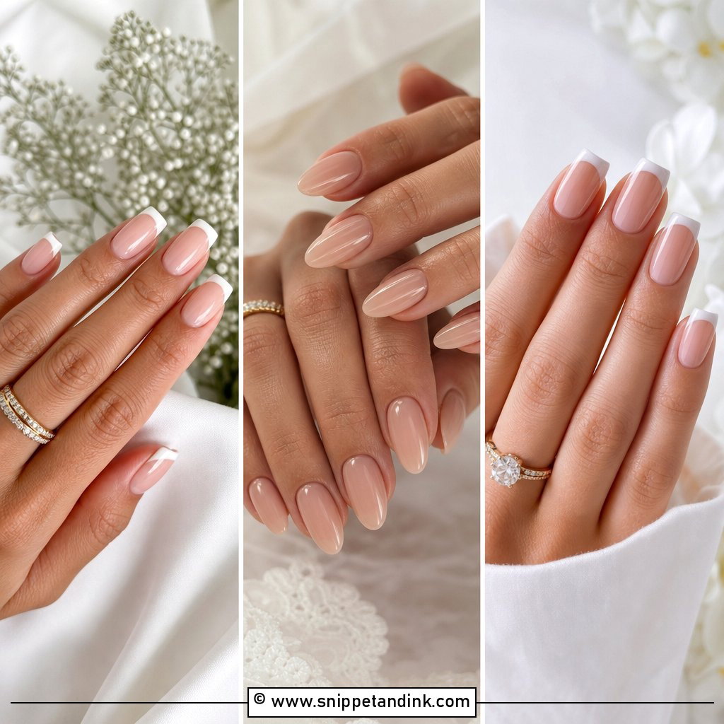 25 Wedding Nails 2024 Trends for Timeless Bridal Style