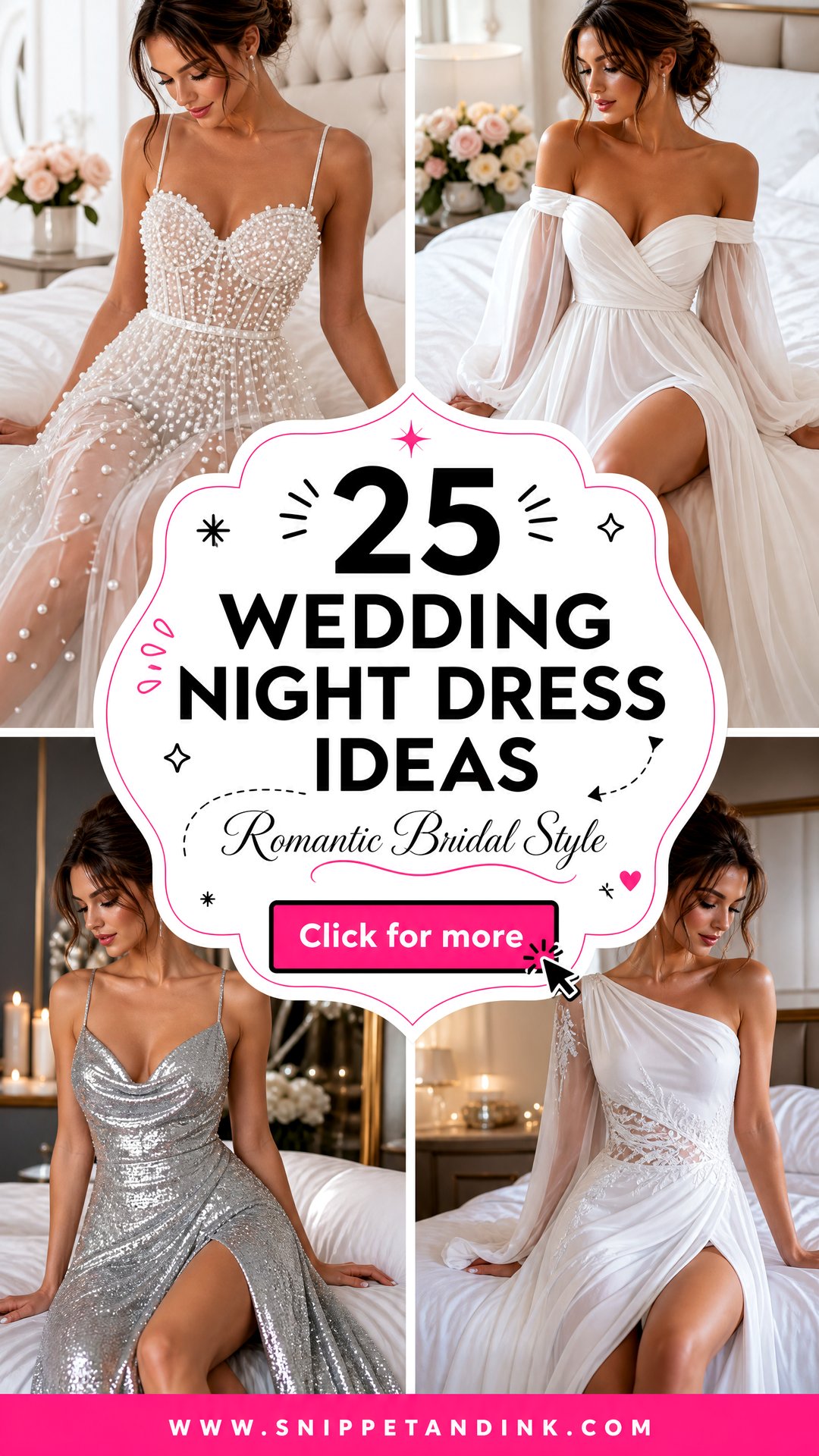 25 Wedding Night Dress Ideas for Romantic Bridal Style - 25 Wedding Night Dress Ideas for Romantic Bridal Style