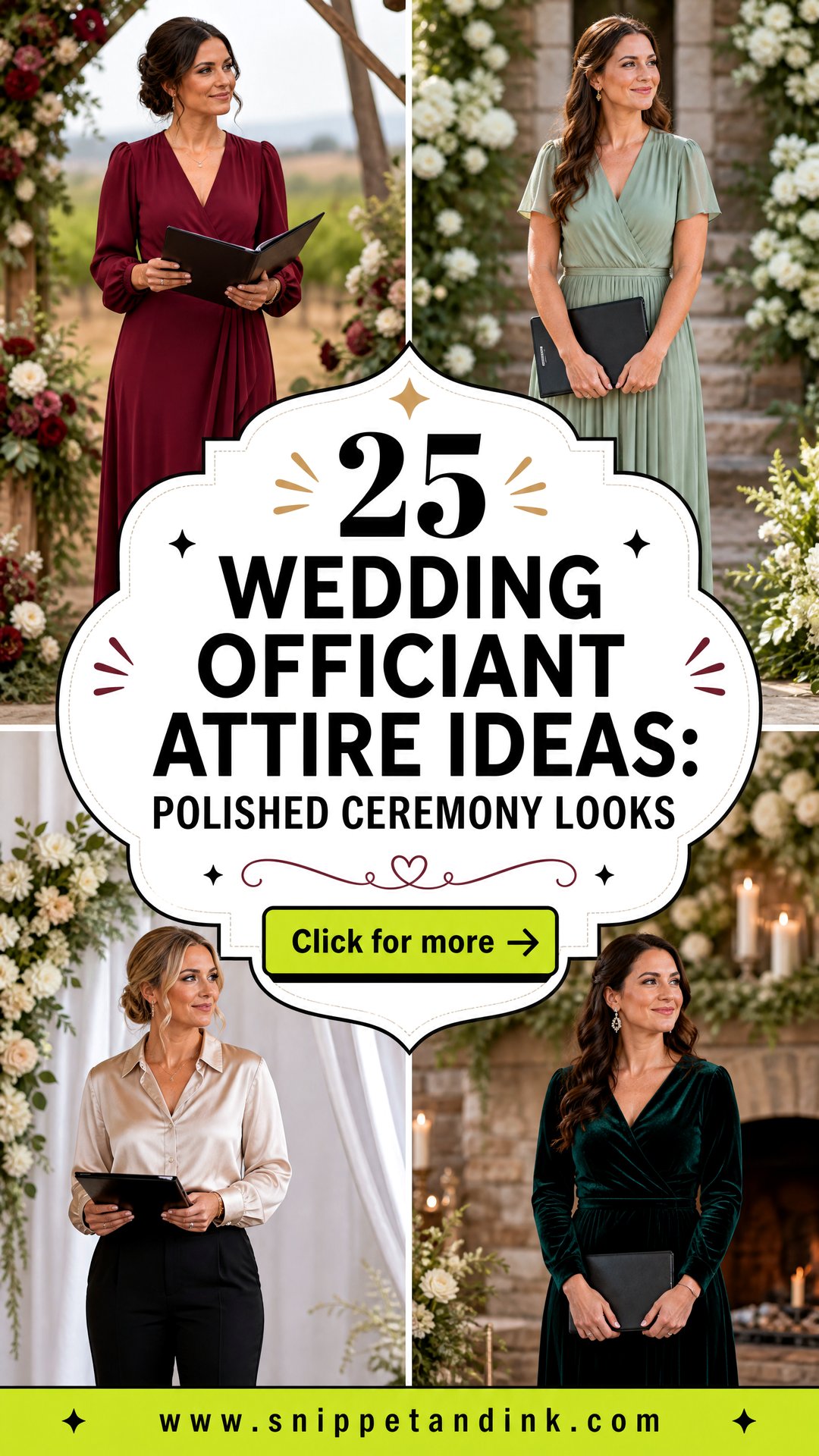 25 Wedding Officiant Attire Ideas Polished Ceremony Looks - 25 Wedding Officiant Attire Ideas: Polished Ceremony Looks