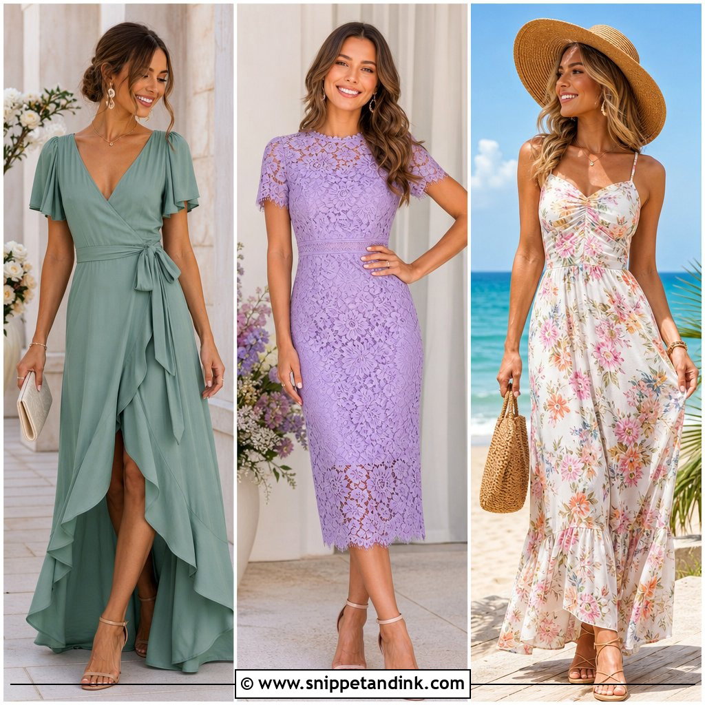 25 Wedding Outfit Ideas for Women Chic Looks for Any Dress Code