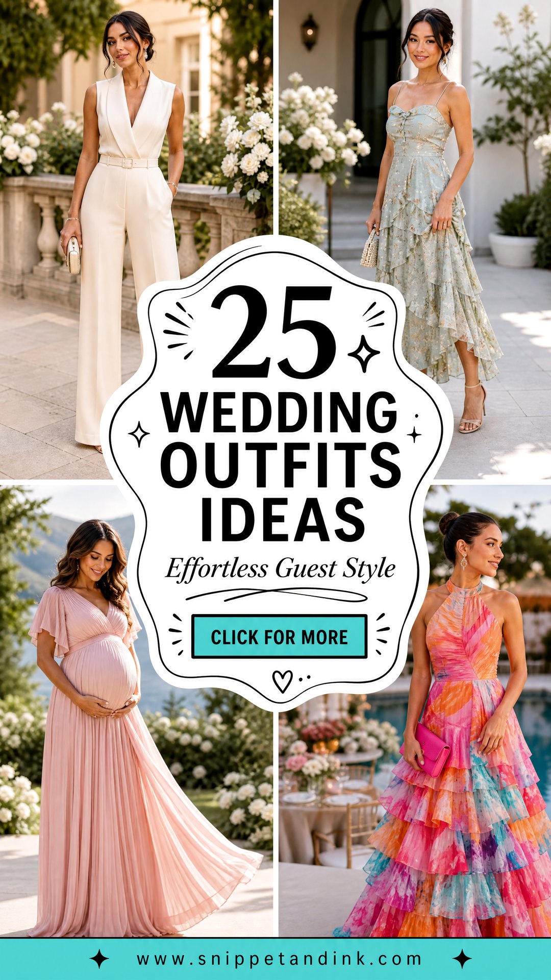 25 Wedding Outfits Ideas for Women to Look Effortless - 25 Wedding Outfits Ideas for Women to Look Effortless