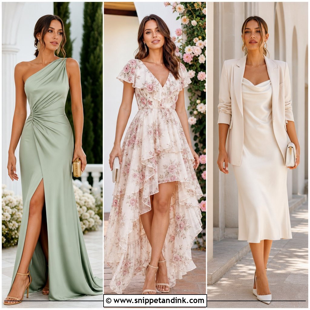 25 Wedding Outfits Women: Chic Looks for Every Dress Code
