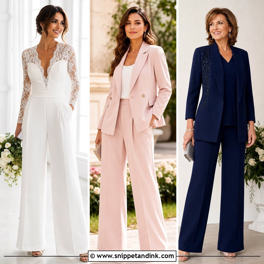 25 Wedding Pants Outfit Ideas: Chic Alternatives for Guests