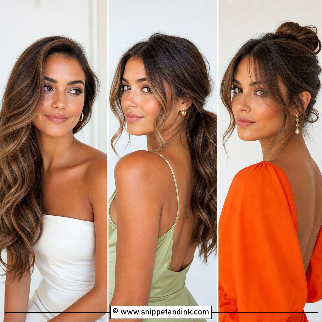 25 Wedding Party Hairstyles for Picture-Perfect Guests