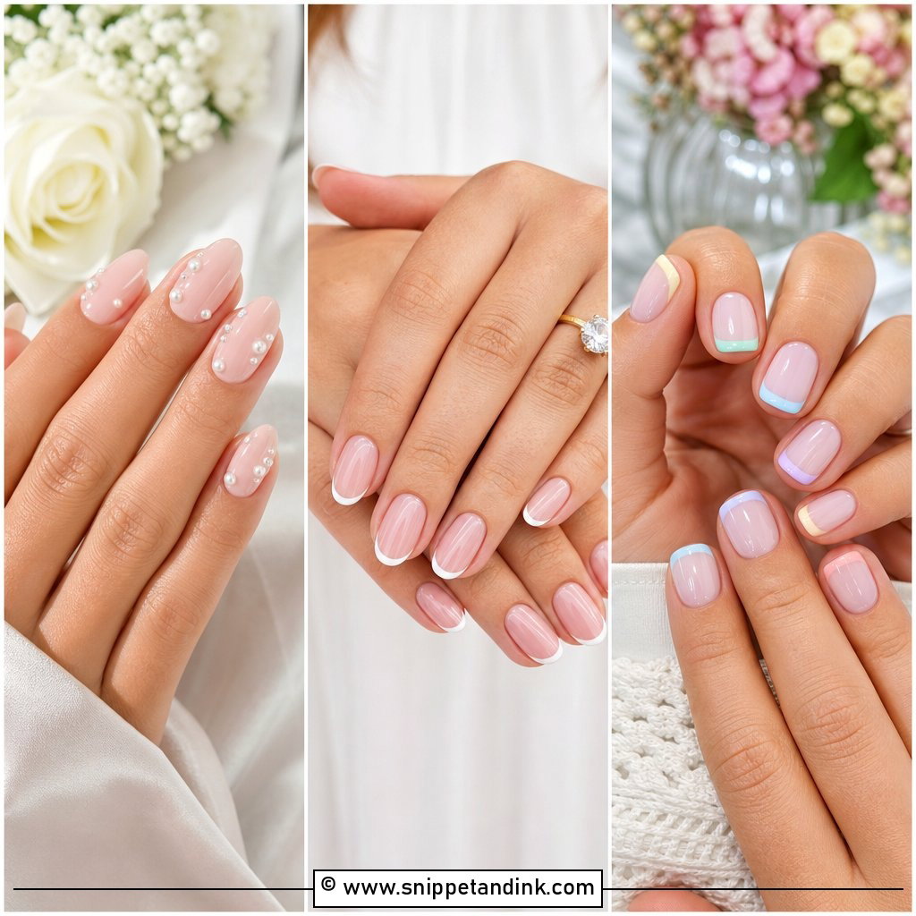 25 Wedding Party Nails for Chic Bridesmaid Glam